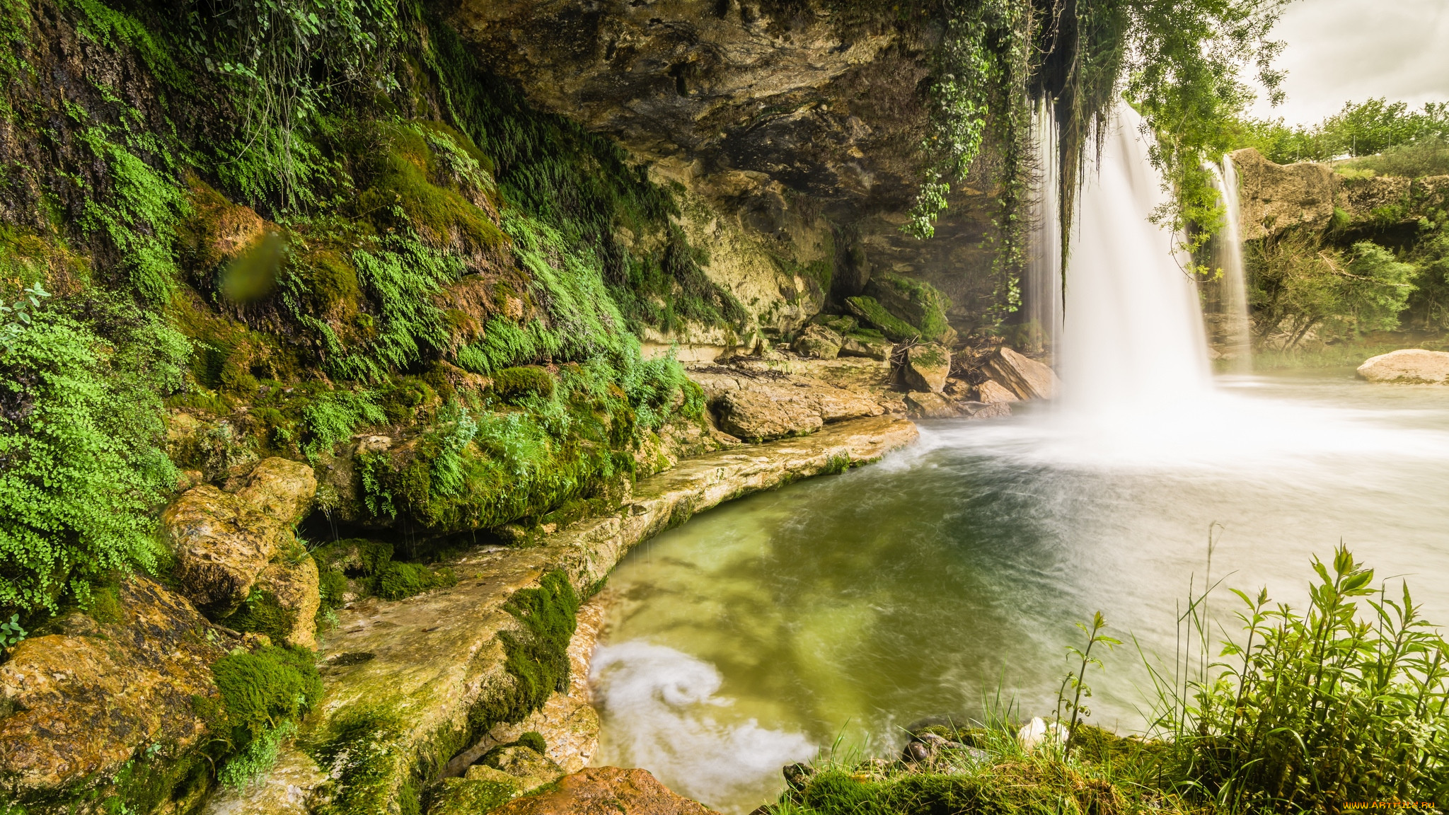 Лес вода релакс. Водопад Каобанг Вьетнам. Air Terjun водопад. Пейзаж водопад. Фон водопад.